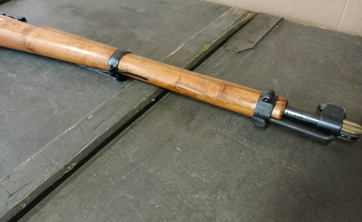 Schmidt-Rubin K31 7,5x55 Swiss - Obrázek 4