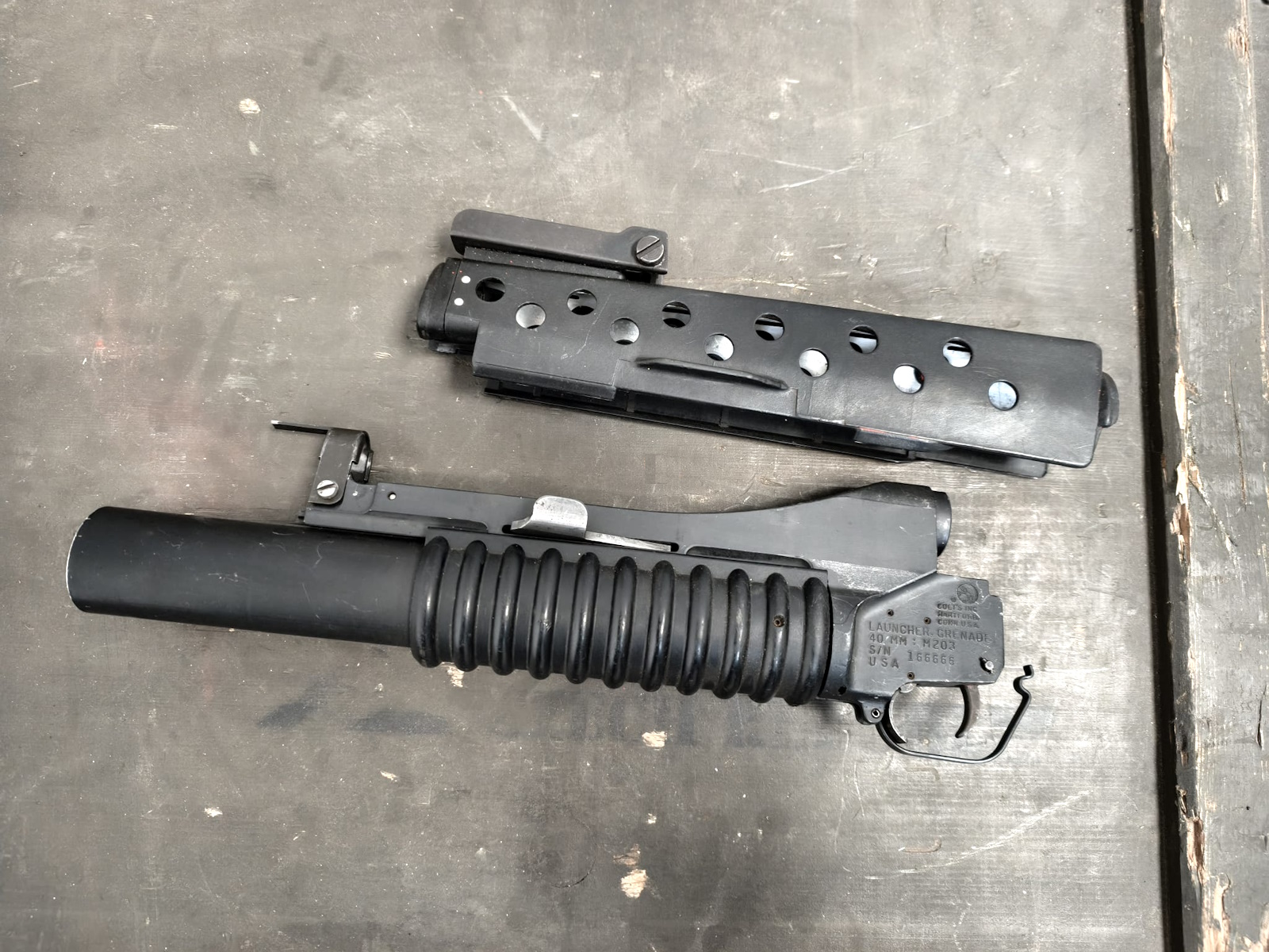 Colt M203 40x46mm UBGL